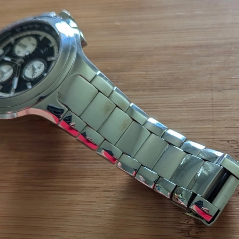 Movado Silver DEREK JETER LIMITED EDITION... CHRONOGRAPH - Picture 6 of 12